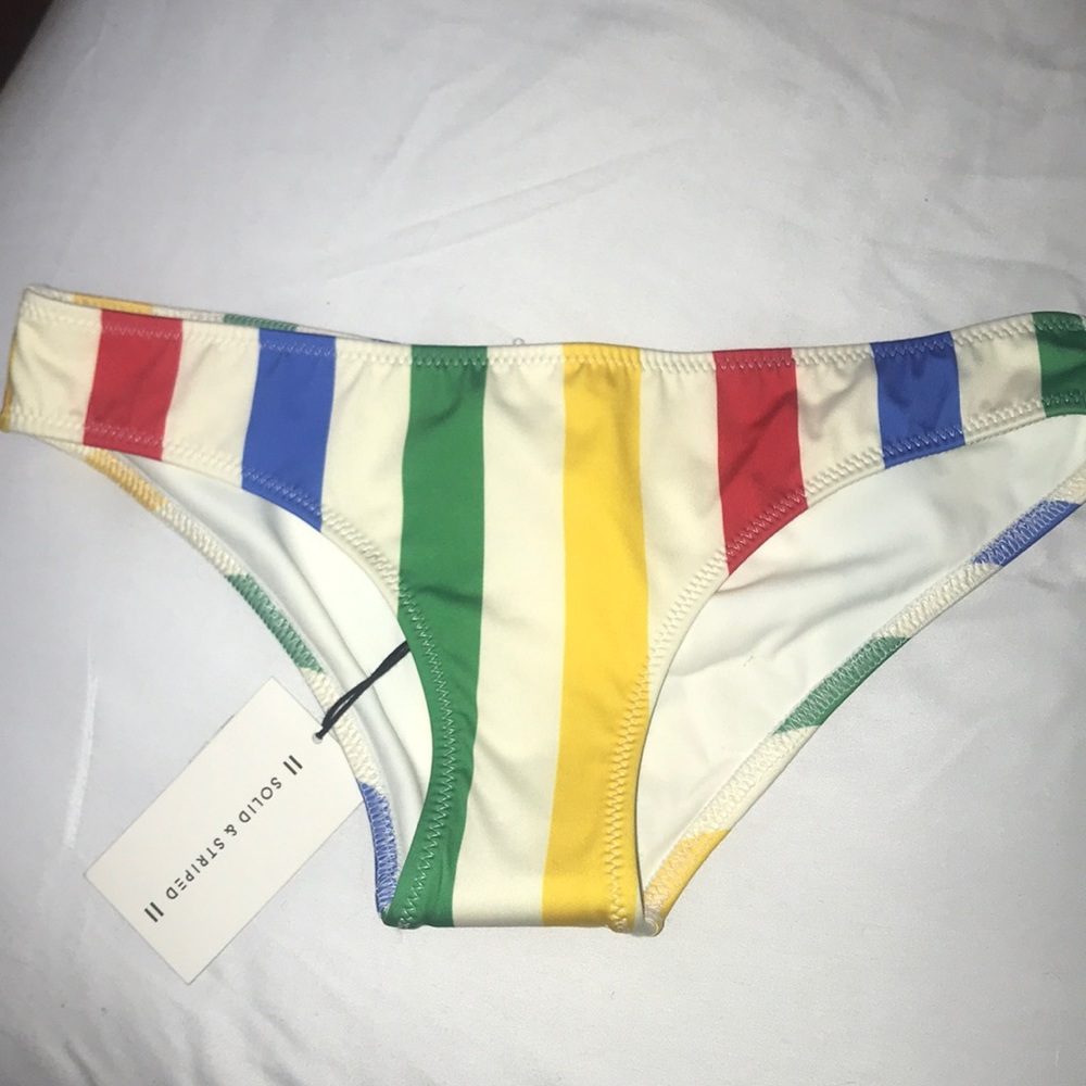 Solid and striped bottoms